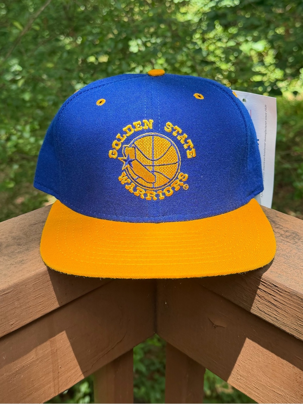 New Era Vintage Deadstock with tags Golden State Warriors